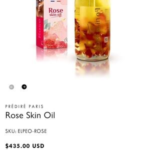 Prédiré Paris Rose Skin Oil - Luxurious Gold Elixir